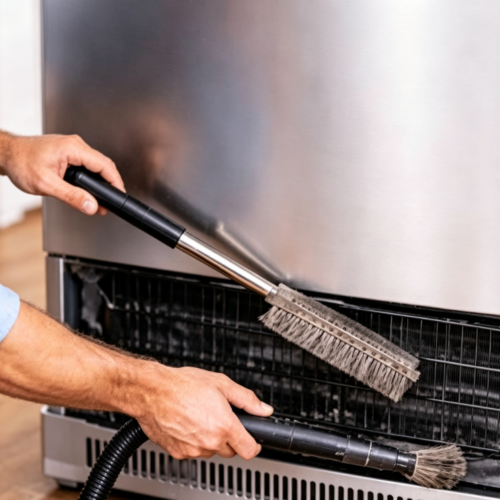 Refrigerator Condenser Cleaning & Airflow Service